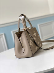 MONTAIGNE BB 29CM BEIGE MONOGRAM LEATHER