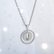 LUCKY MOVE SILVER NECKLACE