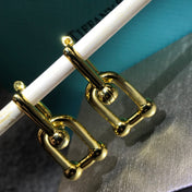 HARDWARE DROP EARRINGS DOUBLE LINK