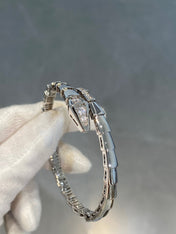 SERPENTI BRACELET DIAMONDS SILVER