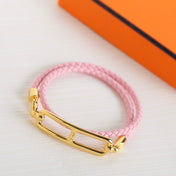 TOULIS DOUBLE TOUR GOLD BRACELET