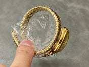 SERPENTI SPIGA GOLD WHITE DIAL