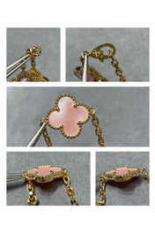 CLOVER 10 MOTIF PINK MOP
