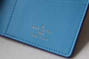 VERTICAL WALLET CAPUCINES BLUE