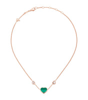 HAPPY HEART NECKLACE 3 MOTIFS