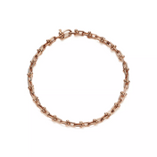 HARDWEAR MICRO LINK 44 MOTIF PINK GOLD BRACELET