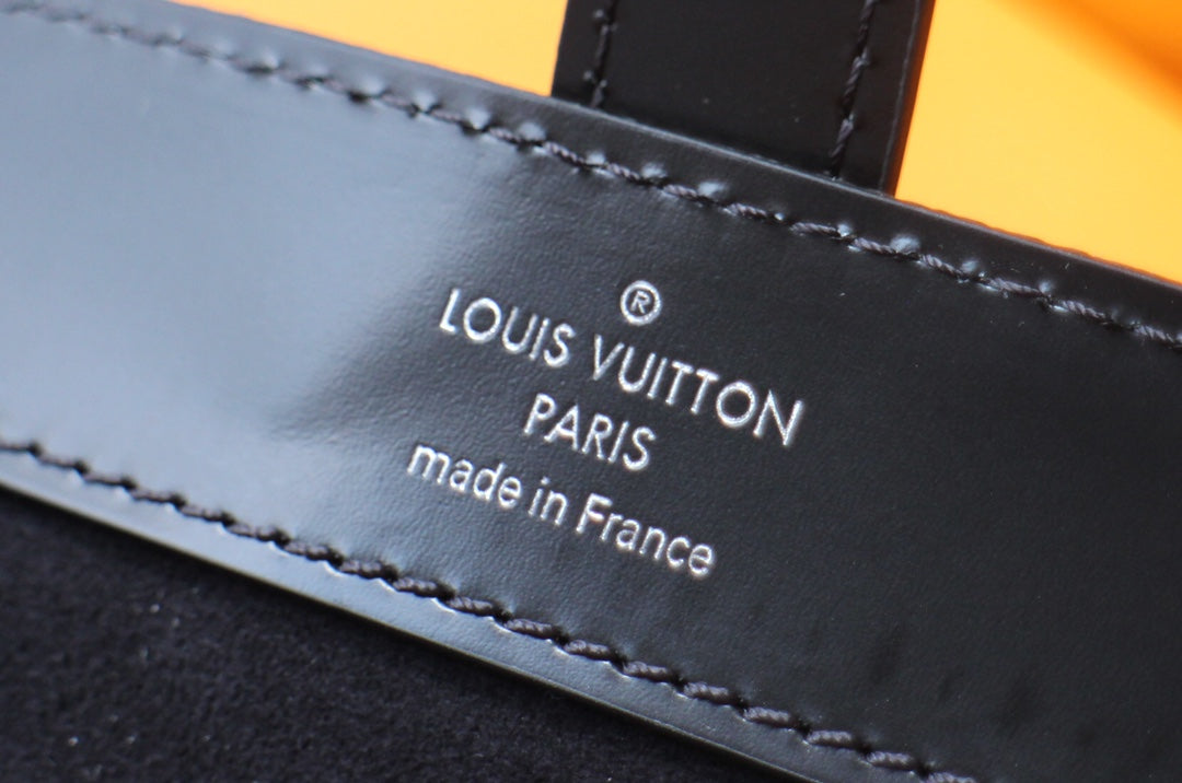 LV 25S ASTUCCIO PER 3 OROLOGI 20 IN BLACK DAMIER GRAPHITE CALFSKIN