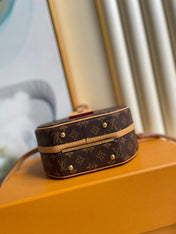 LV 25S MINI BOITE CHAPEAU 17 IN BROWN MONOGRAM COATED CALFSKIN