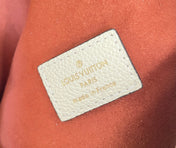 LV BUMBAG WAIST BAG 37 IN CREAM GRAINED CALFSKIN