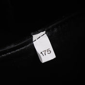PRA 18 DYNAMIQUE LOGO TOTE BAG IN BLACK CALFSKIN