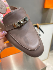 0Z MULE ASH CALFSKIN WITH PATTERN