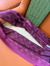 GUCCI 25S SCARF 180 IN WOOL 644857