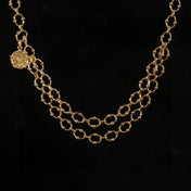CHANEL 25S CHAIN BELT IN GOLD METAL 615891