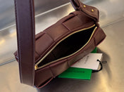 BRICK CASSETTE 28 IN WINE RED CALFSKIN