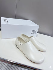 LW TOY SLIPPER WHITE CALFSKIN