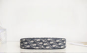 CD LOUNGE 26 BAG IN BLUE OBLIQUE JACQUARD
