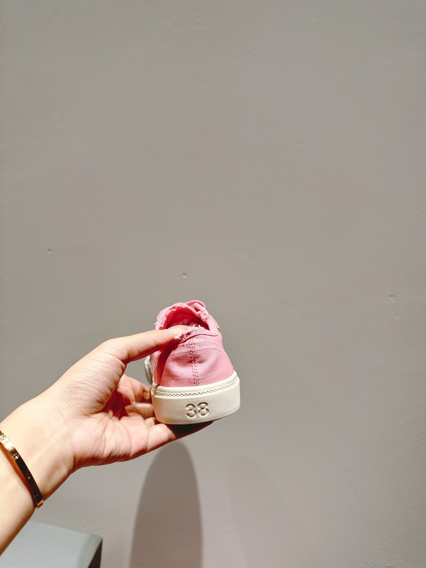 BALENCIAGA 25S SNEAKER IN PINK CANVAS