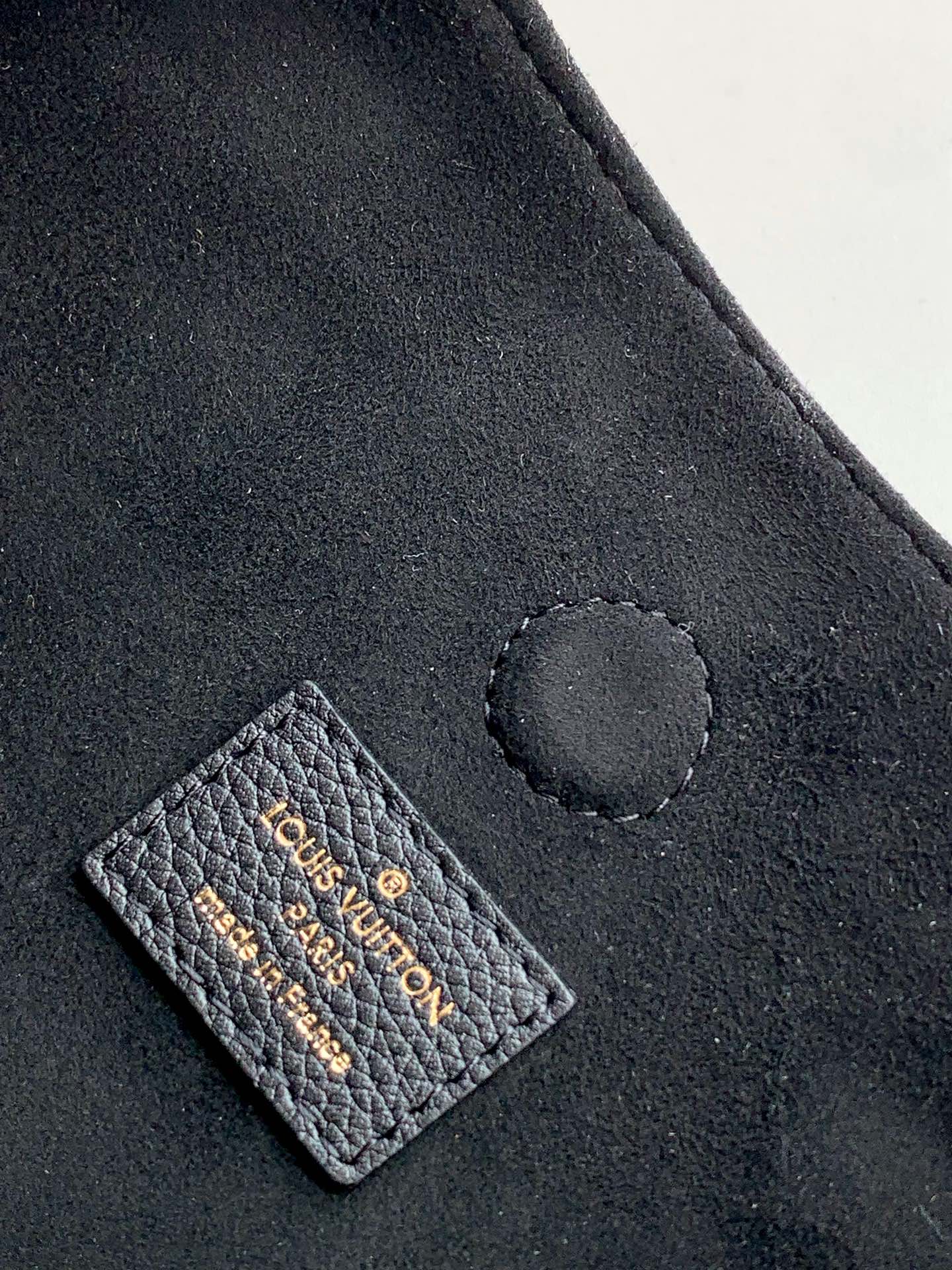 LV 25S OPÉRA MEDIUM BAG 26 IN BROWN AND BLACK MONOGRAM CALFSKIN GOLD HARDWARE