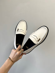 SL LE LOAFER WHITE SUEDE