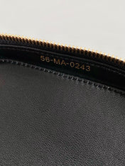 SIGNATURE VANITY 16 IN BLACK LAMBSKIN