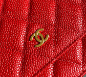 CC WOC 19 RED CAVIAR GOLD HARDWARE