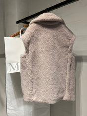 MAX MARA 25S SLEEVELESS TEDDY VEST 99550
