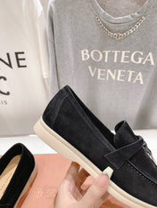 LP SUMMER CHARMS WALK LOAFERS BLACK SUEDE