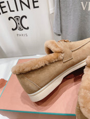 LP SUMMER CHARMS WALK LOAFERS TAWNY FLEECE