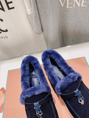 LP SUMMER CHARMS WALK LOAFERS INDIGO FLEECE