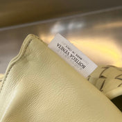 LARGE HOP 54 IN DARK CREAM LAMBSKIN