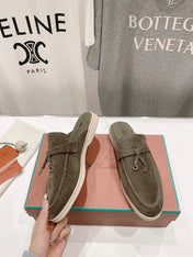 LP CHARMS WALK BABOUCHE LOAFERS CEDAR SUEDE