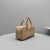 RESTRO SMALL 27 IN TAUPE PINK IN CALFSKIN
