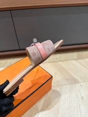 GABRIEL SANDAL PASTEL PINK SUEDE