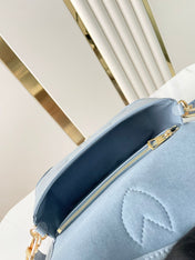 DIANE 23 IN BEAU BLUE MONOGRAM EMPREINTE LEATHER