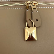 EXTRA BAG L27 IN PEANUT BROWN SMOOTH CALFSKIN WITH GOLD HARDWARE