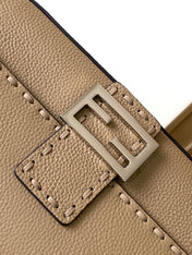 Fend Baguette 27 Bag Brown Calfskin Shw