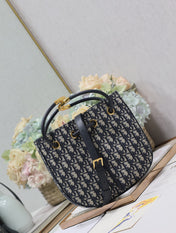 MINI 27 NOLITA BAG IN BLUE MONOGRAM OBLIQUE JACQUARD