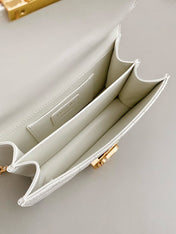 MINI ANGE 20 BAG IN WHITE CALFSKIN
