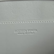 LARGE CASSETTE POUCH 35 IN CORDUROY GRAY CALFSKIN