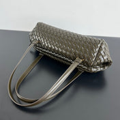 SHOULDER BAG 37 IN KELP LAMBSKIN