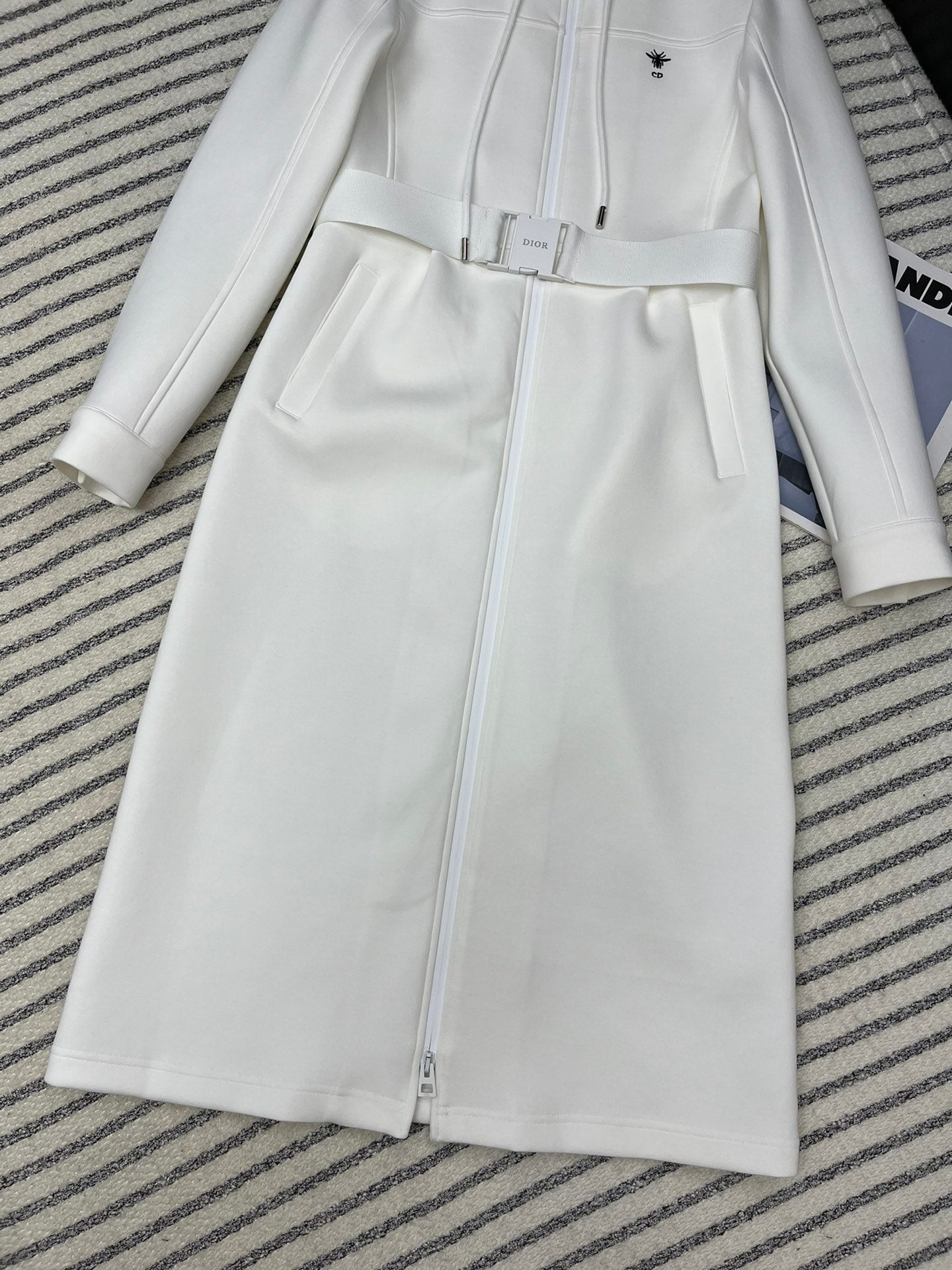 DIOR 25S LONG HOODED DRESS STYLE 067