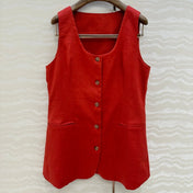 LP SLEEVELESS LINEN BLAZER 272246
