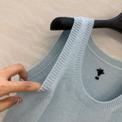 DIOR U-NECK CASHMERE VEST 276279