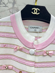 CHANEL 25S SHORT-SLEEVE CARDIGAN STYLE 111