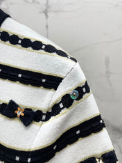 CHANEL 25S SHORT-SLEEVE CARDIGAN STYLE 106