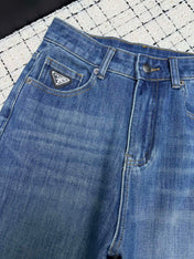 PRADA 26S TWO-POCKET STRAIGHT-LEG JEANS 587