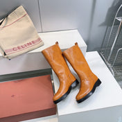 LP 25S JOHN BOOT IN BURNT ORANGE CALFSKIN