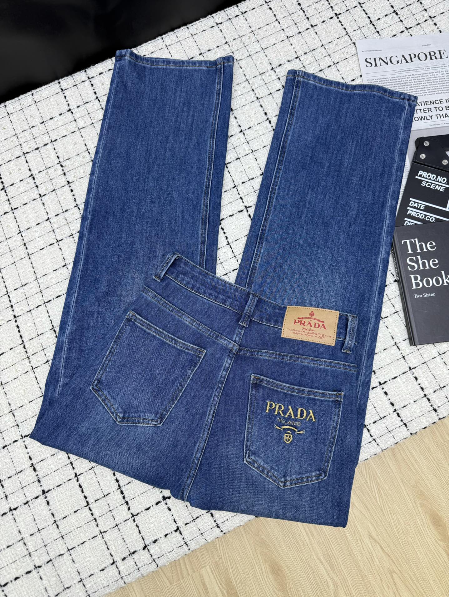 PRADA 25S STRAIGHT-LEG JEANS 615