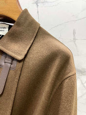 HERMES 25S MID-LENGTH CASHMERE COAT 286