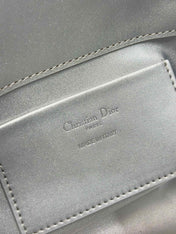 DIOR 26S TOUJOURS BAG 18 IN SILVER CALFSKIN